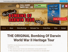 Tablet Screenshot of bombingofdarwin.com.au